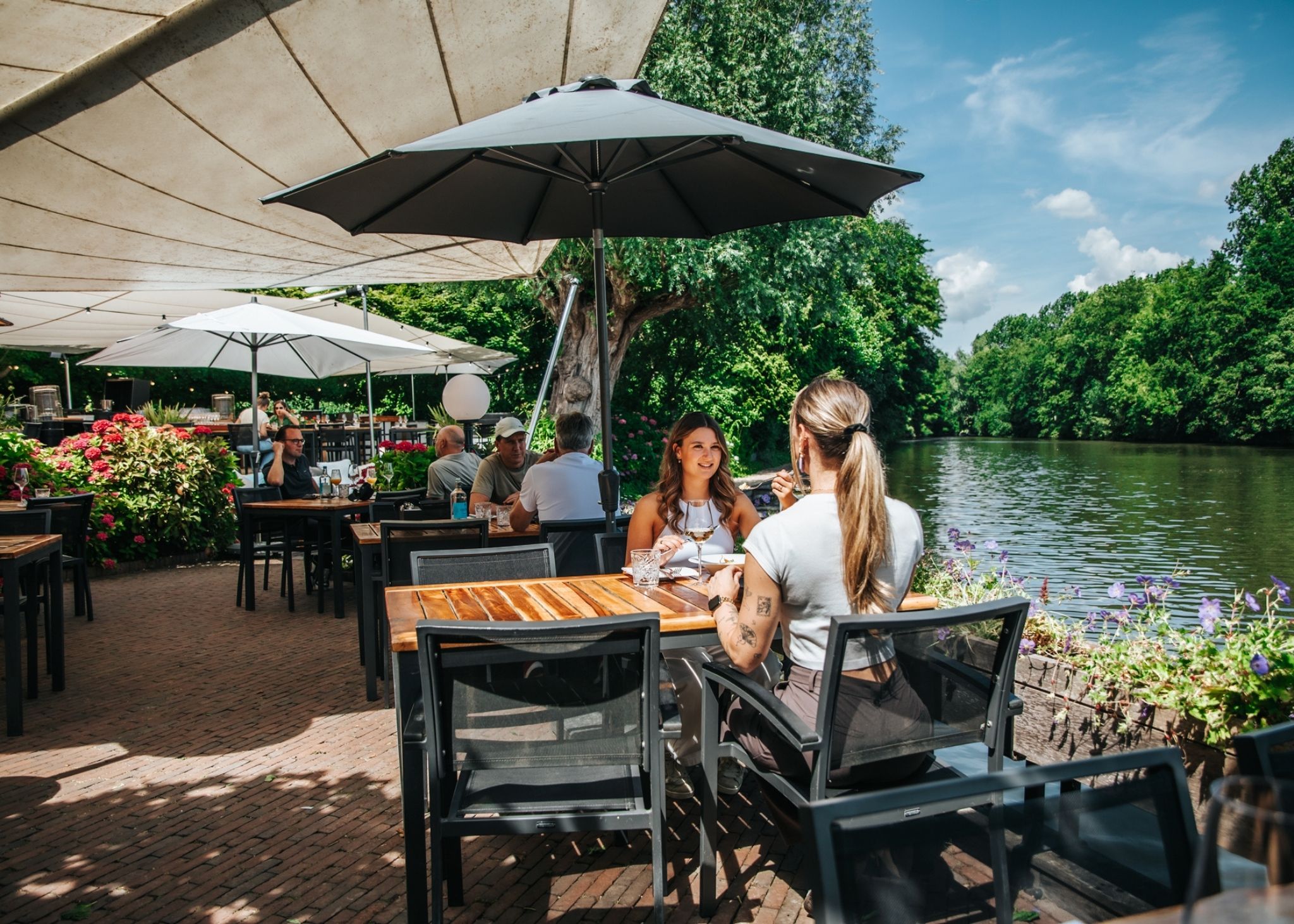 Buitenplaats Slangevegt Breukelen terras